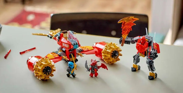 Lego Ninjago Kais Sturmreiter Mech Fliegendes Motorrad 71830