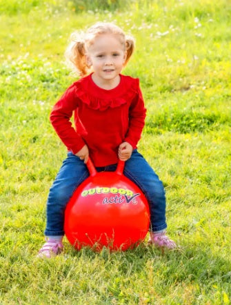 Outdoor active Sprungball Rot