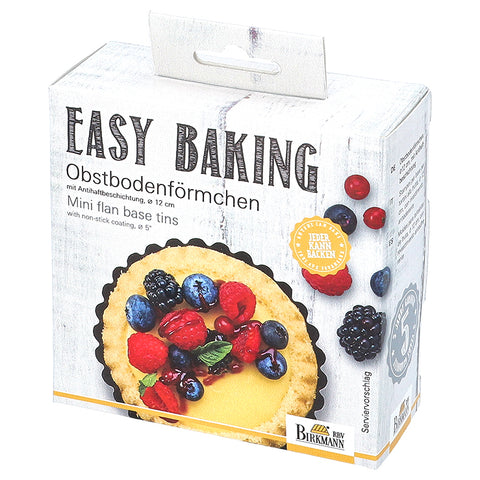 Birkmann Easy Baking Obstbodenförmchen 6-Fach 12 cm