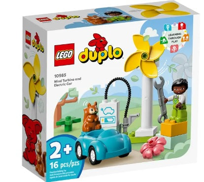 LEGO Duplo Windrad und Elektroauto 10985  - LEGO Sets im Wert von 20 € kaufen, dazu gibt es eine Brotdose Gratis