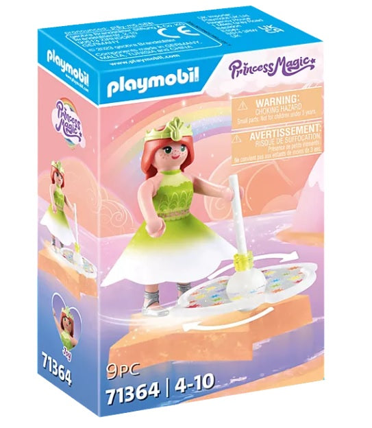 Playmobil Princess Magic Himmlischer Regenbogenkreisel mit Prinzessin 71364