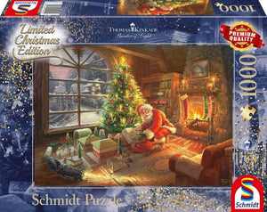 Schmidt Spiele - Der Weihnachtsmann ist da! Limited Christmas Edition, 1.000 Teile
