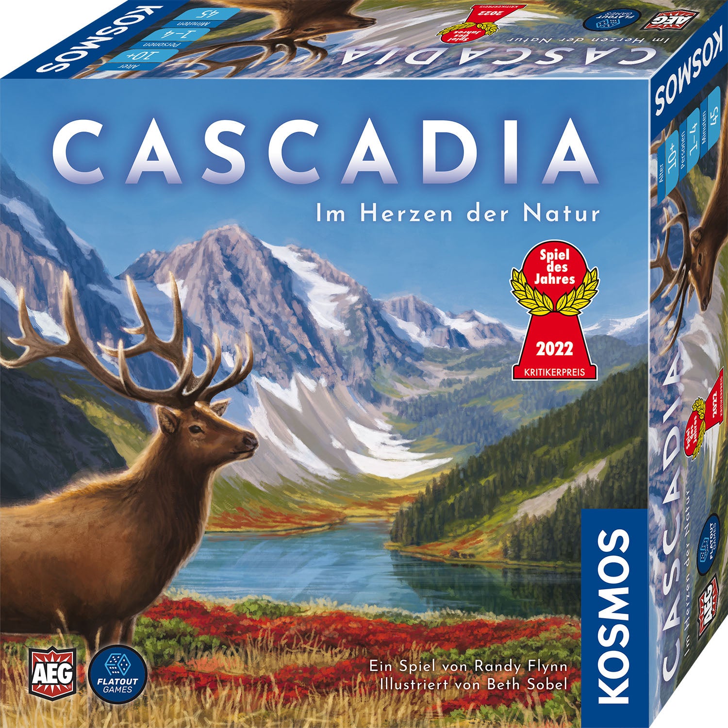 Kosmos Cascadia – Im Herzen der Natur Spiel des Jahres 2022