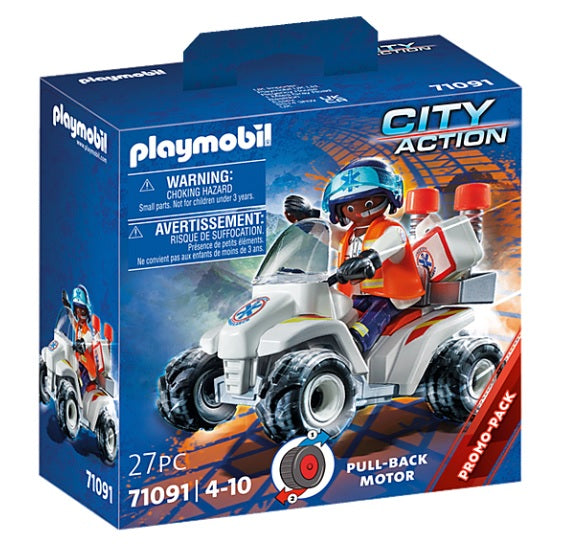 Playmobil Rettungs-Speed Quad 71091