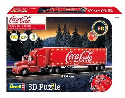 Revell 3D Puzzle Coca Cola Truck - LED Edition