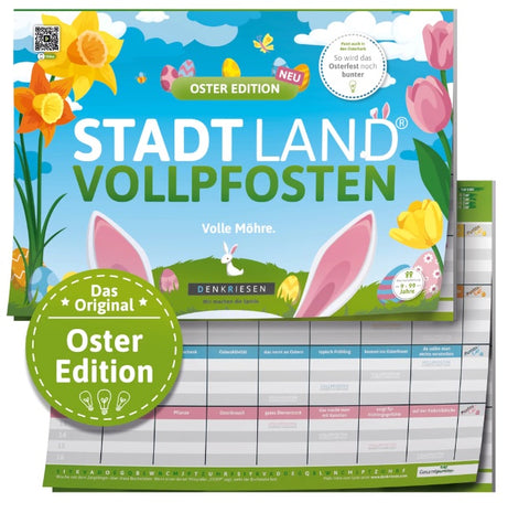 Denkriesen Stadt Land Vollpfosten, Oster Edition Volle Möhre