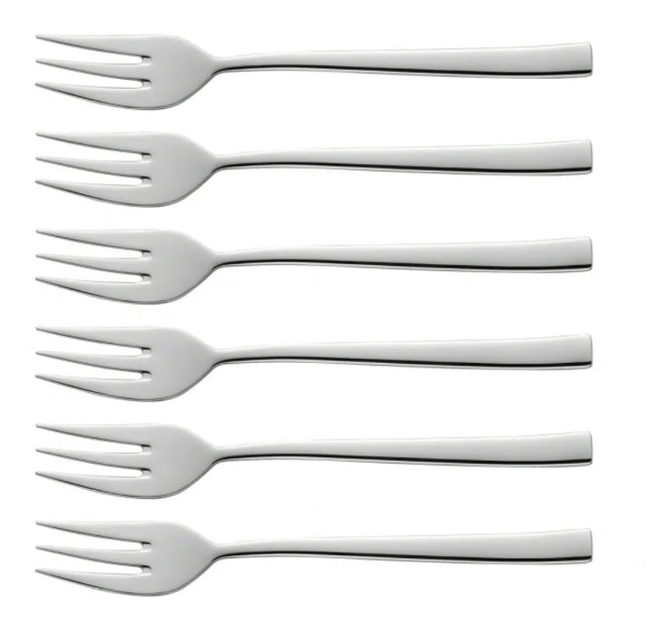 Zwilling, Besteck Bela 18/10 Edelstahl, 6 Kuchengabeln