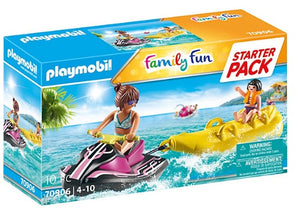 Playmobil Starter Pack  Wasserscooter mit Bananenboot 70906
